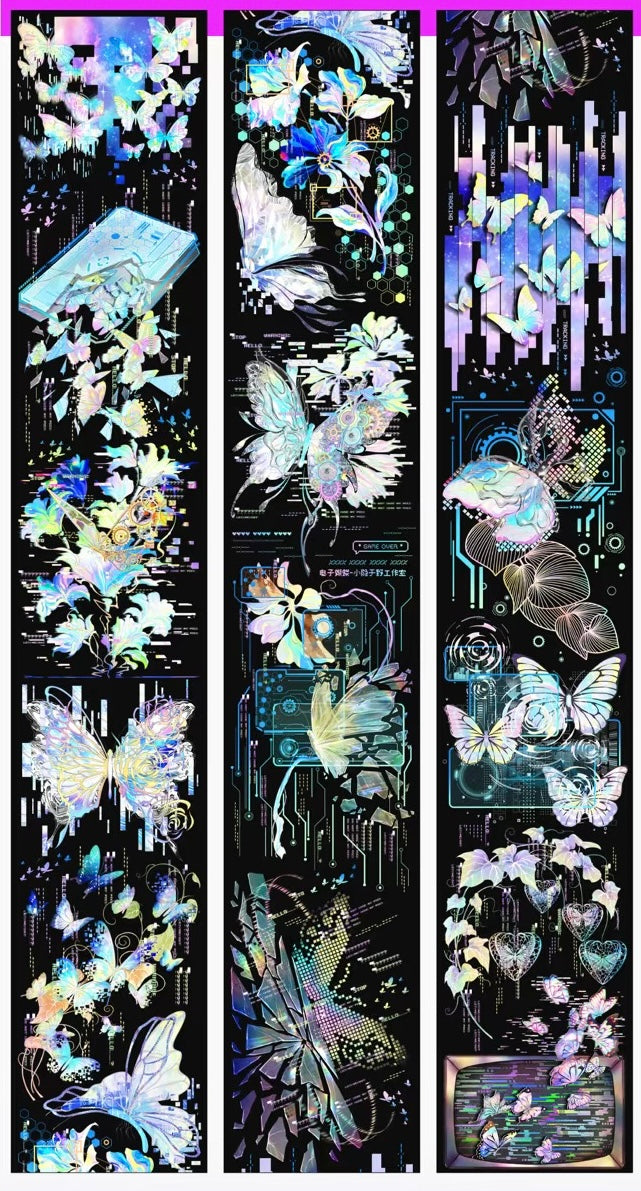 Scenery/Background PET Tape Stickers for Journaling,Scrapbooking,DIY