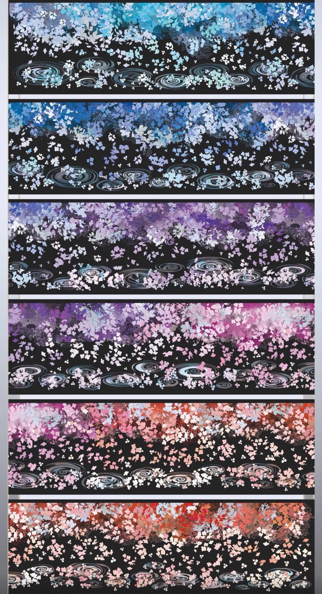 Flowers and plants PET Tape Stickers for Journaling,Scrapbooking,DIY