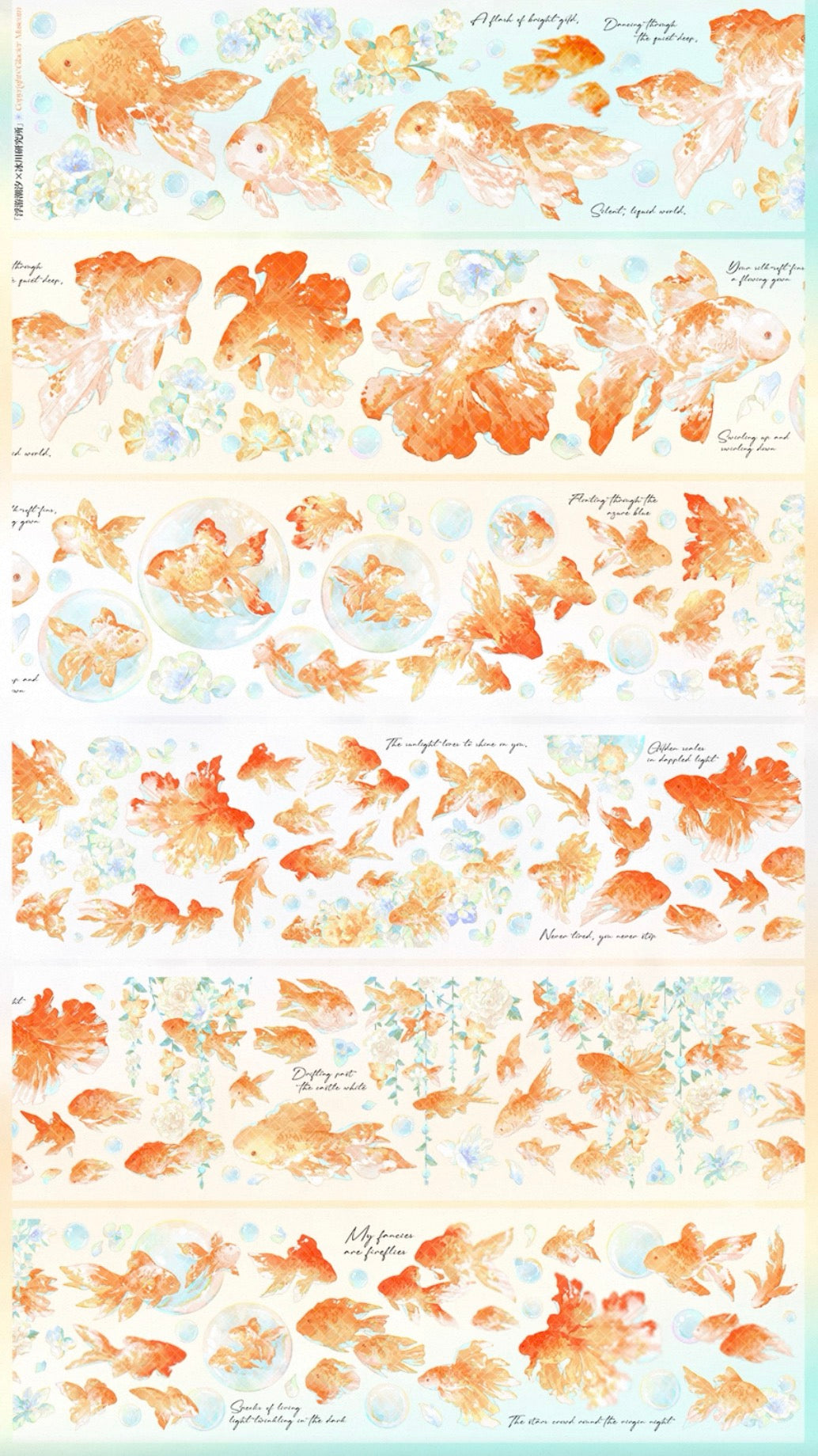 Animal and food PET Tape Stickers for Journaling,Scrapbooking,DIY