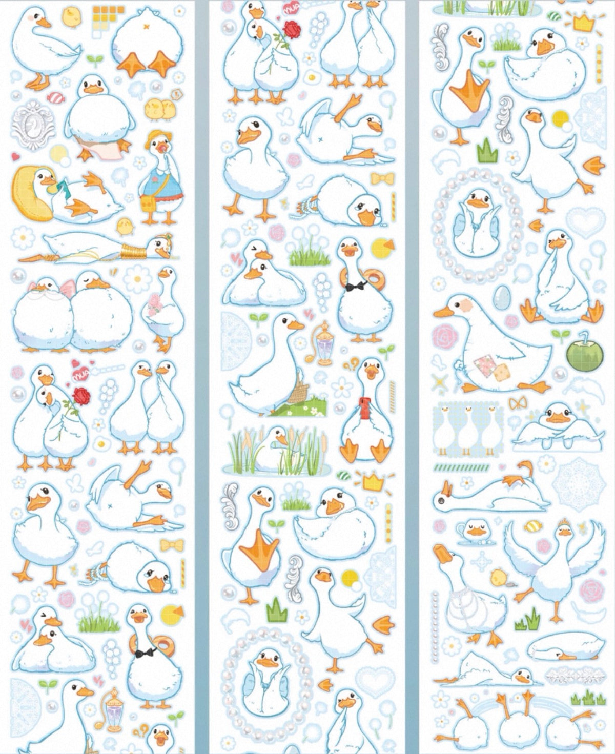 Animal and food PET Tape Stickers for Journaling,Scrapbooking,DIY
